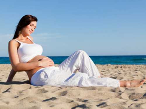 Отдых на море и беременность