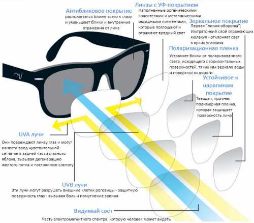 Защитите глаза от солнца Как правильно выбрать солнцезащитные очки