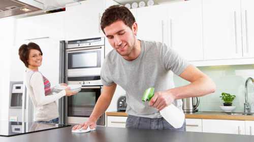 Чистота в доме как результат совместных усилий всех членов семьи
