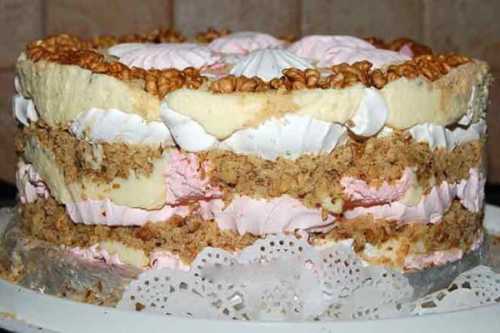 Рецепты торта из зефира без выпечки: секреты